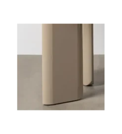 Stół MYKA 120 cm szklany taupe