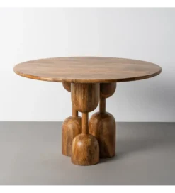 Stół NOROGAM 120 cm drewno mango naturalny