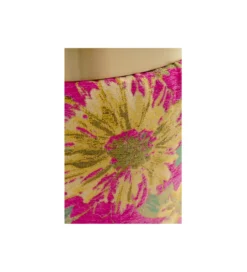 Stołek FLOWER 39 cm różowy