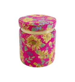 Stołek FLOWER 39 cm różowy