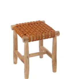 Stołek GASAM 45 cm pomarańczowy
