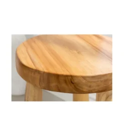 Stołek GUERRO 30 cm drewno teak