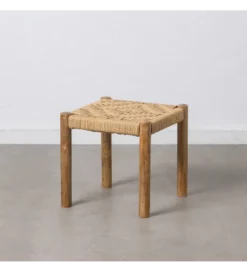 Stołek NEBERNLI 40 cm drewno mango naturalny
