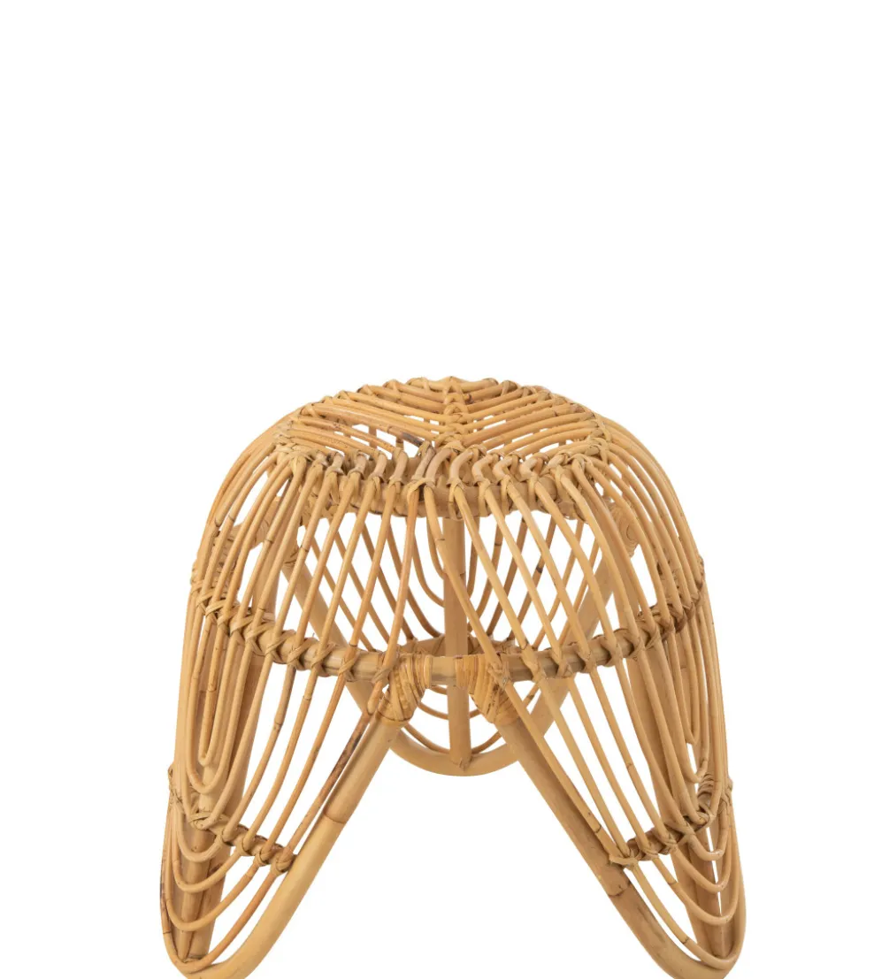 Stołek ogrodowy LEA 41 cm naturalny