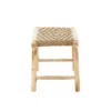 Stołek WAVERLY 60 cm drewno teak