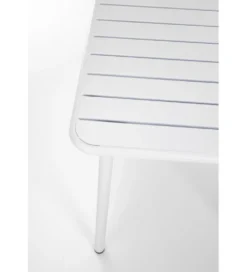 Stół ogrodowy BOSCO 140 cm biały