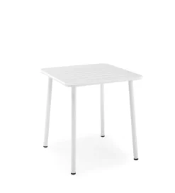 Stół ogrodowy BOSCO 70 cm biały