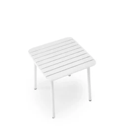 Stół ogrodowy BOSCO 70 cm biały