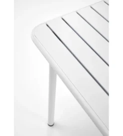 Stół ogrodowy BOSCO 70 cm biały