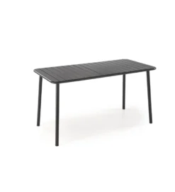 Stół ogrodowy BOSCO 140 cm czarny