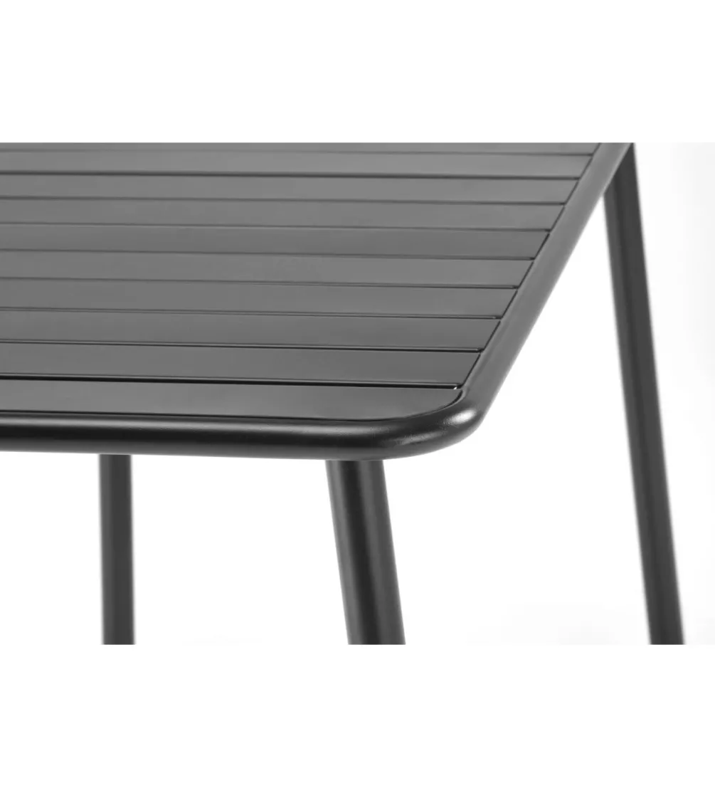 Stół ogrodowy BOSCO 140 cm czarny