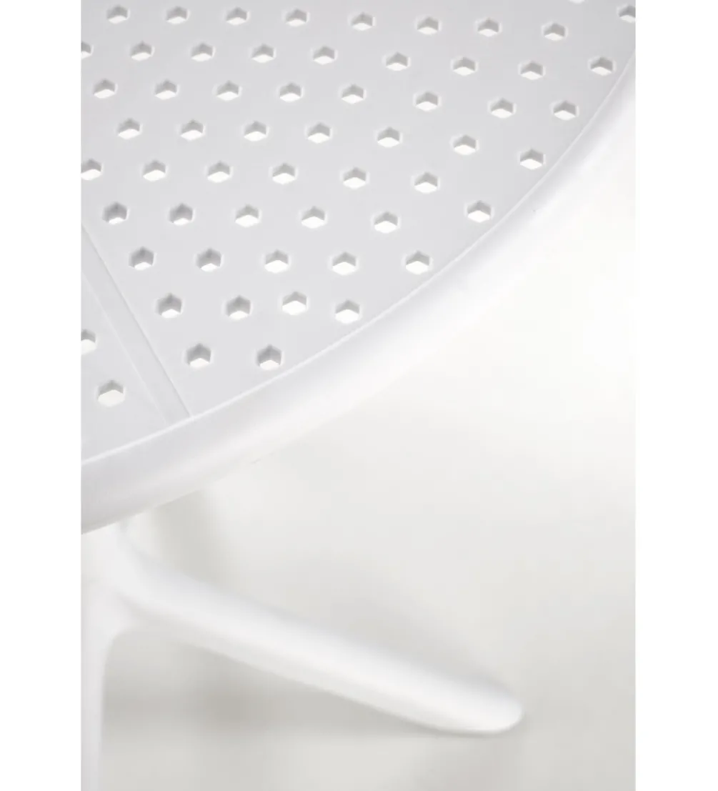 Stół ogrodowy CALVO 72 cm biały