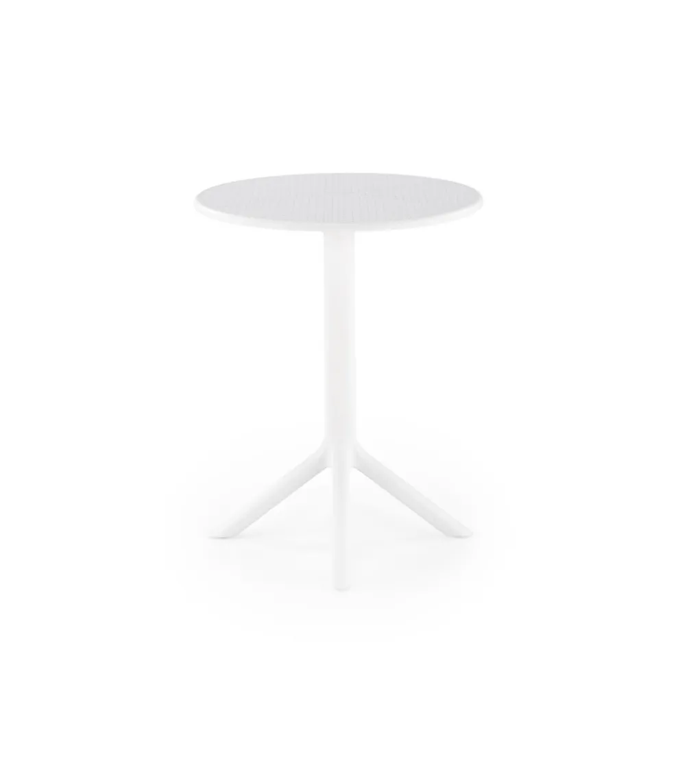 Stół ogrodowy CALVO 72 cm biały