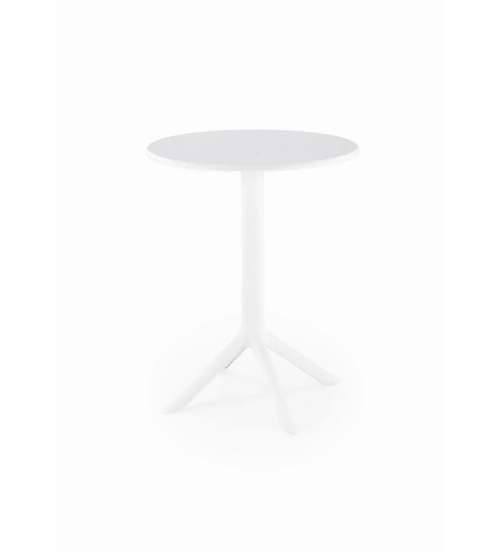 Stół ogrodowy CALVO 72 cm biały