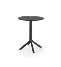 Stół ogrodowy CALVO 72 cm czarny