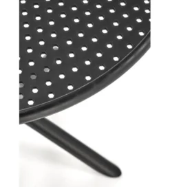 Stół ogrodowy CALVO 72 cm czarny
