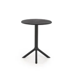 Stół ogrodowy CALVO 72 cm czarny