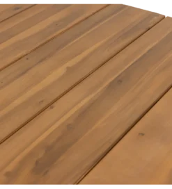 Stół ogrodowy KRIS 90 cm drewno akacja
