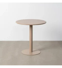 Stół ogrodowy LUCEROS 70 cm beżowy