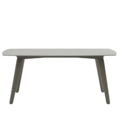 Stół ogrodowy MARIN 180 cm szary beżowy porcelanowy blat