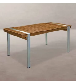 Stół ogrodowy NORAH 160 cm drewno akacja