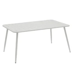 Stół ogrodowy PANKOW 150 cm biały