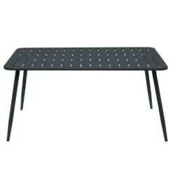 Stół ogrodowy PANKOW 150 cm czarny