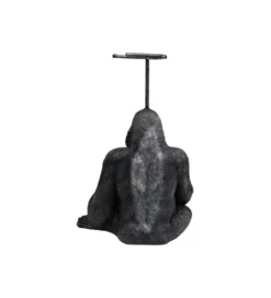 Stojak na papier toaletowy GORYL 51 cm czarny