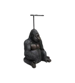 Stojak na papier toaletowy GORYL 51 cm czarny