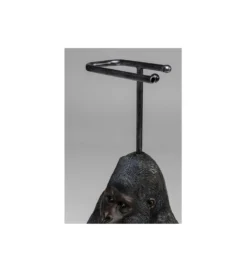Stojak na papier toaletowy GORYL 51 cm czarny