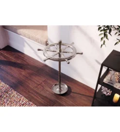 Stojak na parasole SEVEN SEAS 65 cm srebrny