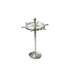 Stojak na parasole SEVEN SEAS 65 cm srebrny