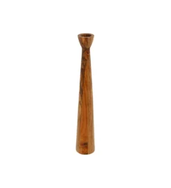 Stojak na świeczki JORGE 62 cm drewno mango
