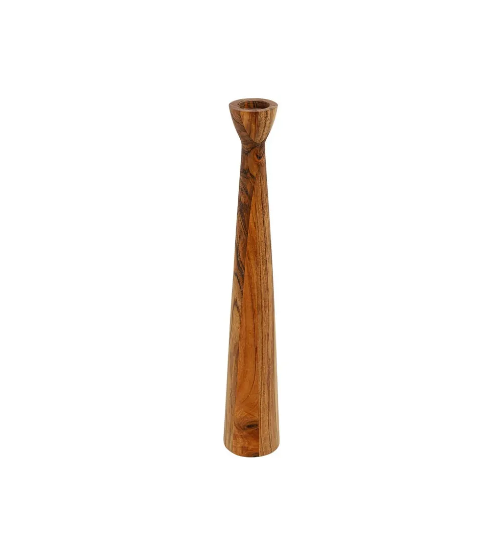 Stojak na świeczki JORGE 62 cm drewno mango