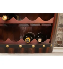 Stojak na wino Chateau 80 cm drewno jodła