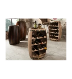 Stojak na wino Chateau 60 cm drewno jodła
