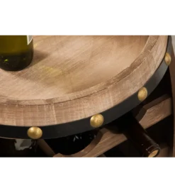 Stojak na wino Chateau 60 cm drewno jodła