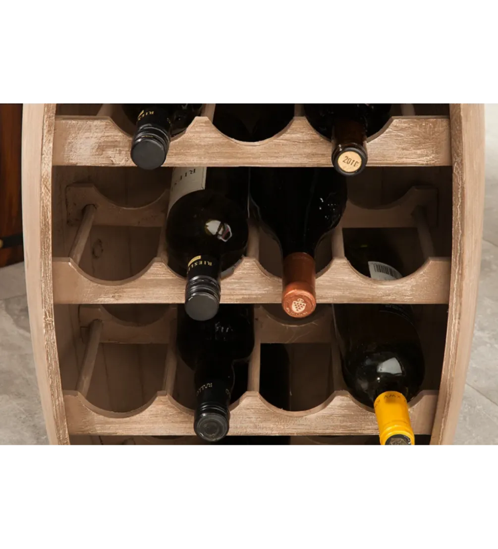 Stojak na wino Chateau 60 cm drewno jodła