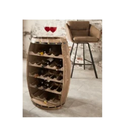 Stojak na wino Chateau 60 cm drewno jodła