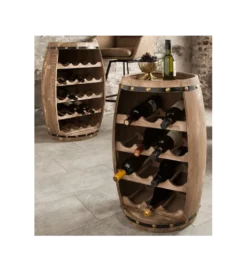 Stojak na wino Chateau 60 cm drewno jodła