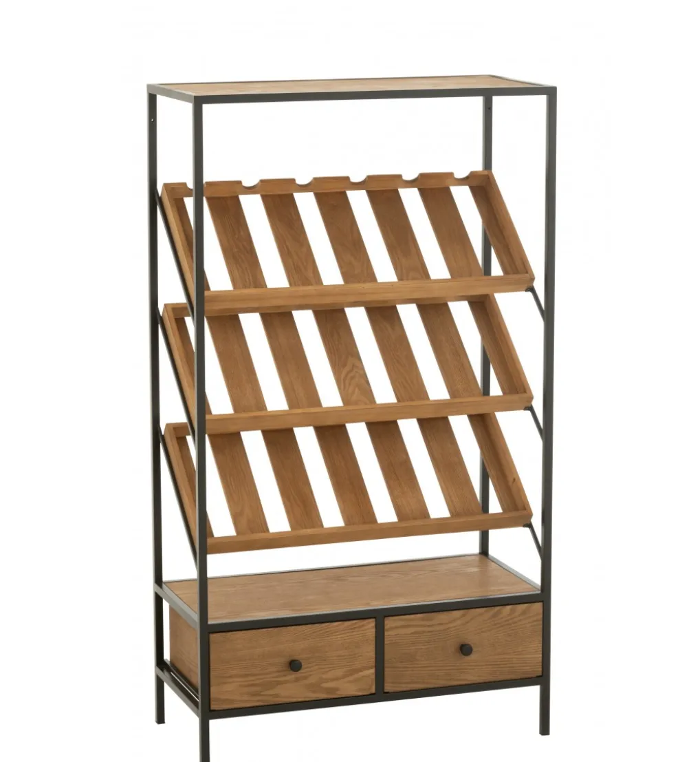 Stojak na wino VENRIS 125 cm naturalny