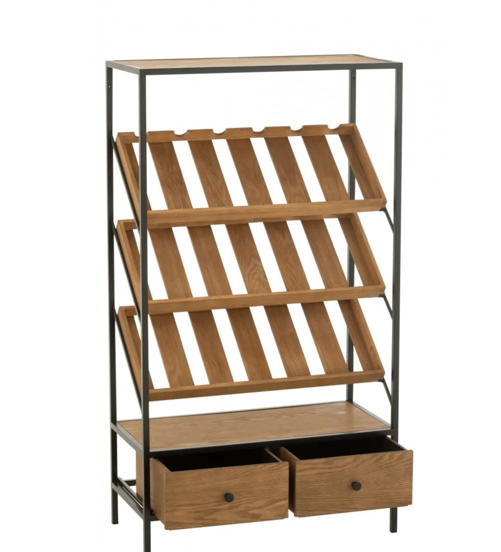 Stojak na wino VENRIS 125 cm naturalny