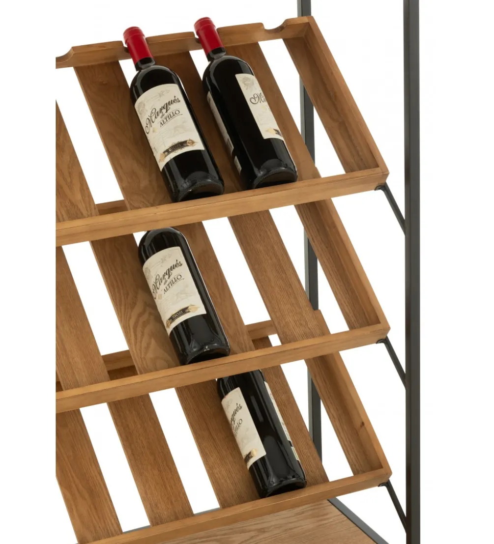 Stojak na wino VENRIS 125 cm naturalny