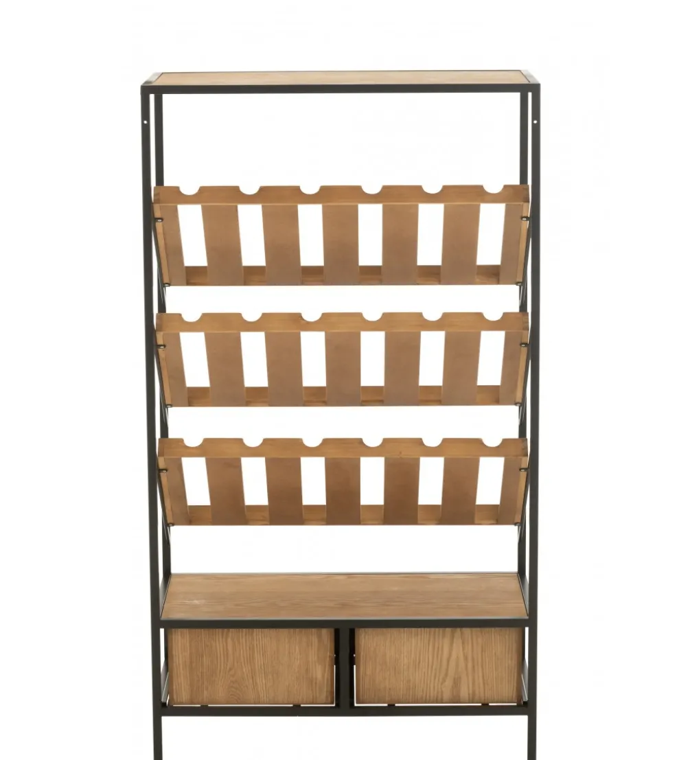 Stojak na wino VENRIS 125 cm naturalny