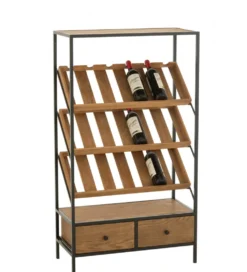 Stojak na wino VENRIS 125 cm naturalny