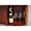Stojak na wino GLOBE 75 cm drewno sosna