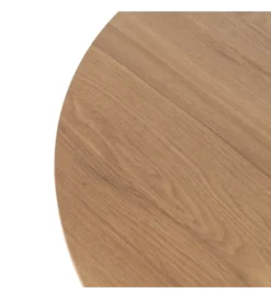 Stół okrągły POPPO 120 cm Naturalny