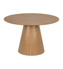 Stół okrągły POPPO 120 cm Naturalny