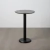 Stolik bistro FERIZ 100 cm czarny
