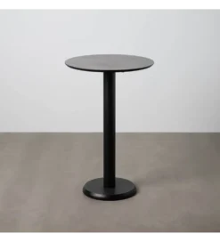 Stolik bistro FERIZ 100 cm czarny